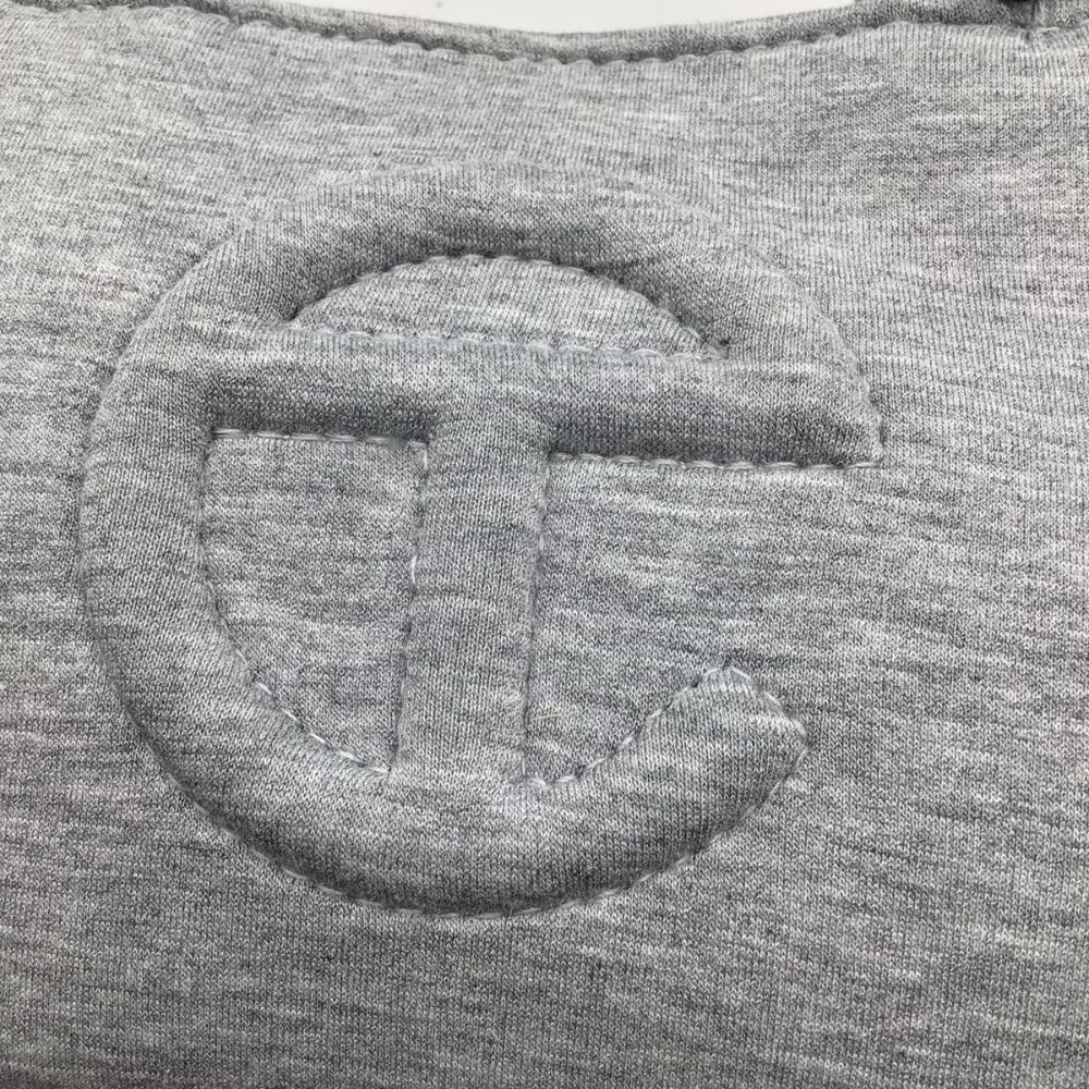 UGG X TELFAR FLEECE SMALL SHOPPING BAG IN HEATHER GREY - Picture 6 of 11
